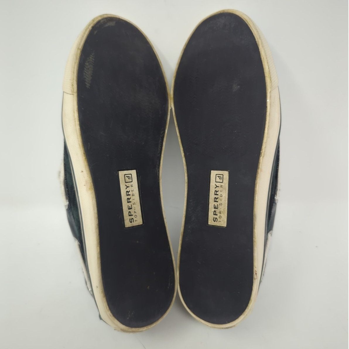 Sperry Sperry Top-Sider Green Boat Shoes Fabric Women Size 7.5 Size US 7.5 / IT 37.5 - 7 Thumbnail