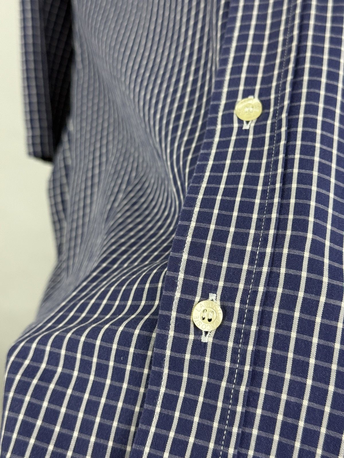 Lacoste 🇫🇷 Vintage 90s Lacoste Shirt Made in France Retro Rare Hype Size US XL / EU 56 / 4 - 6 Thumbnail