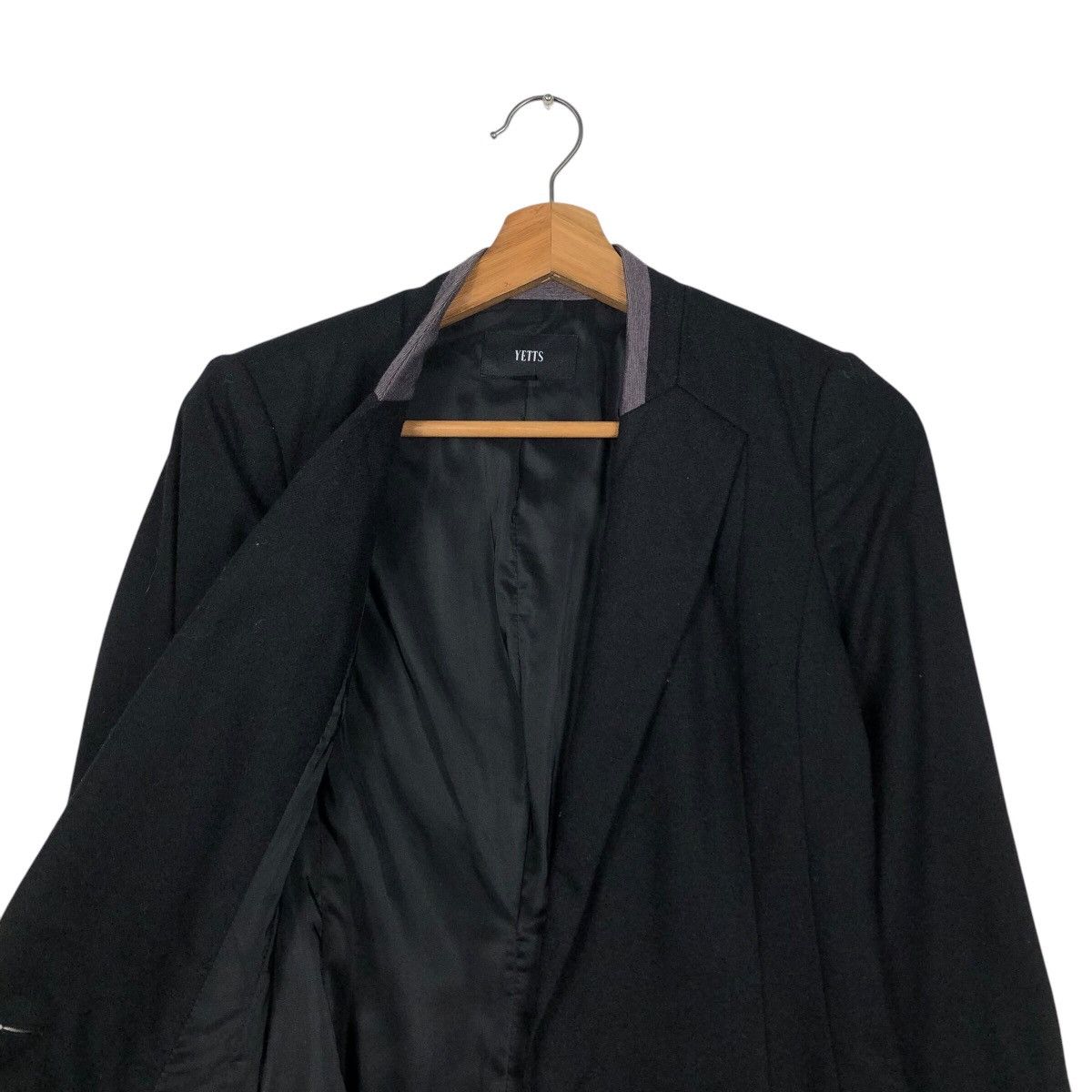 Japanese Brand 📌Vintage Chore Worker Iconic Black Yetts Issey Miyake Size US M / EU 48-50 / 2 - 13 Thumbnail