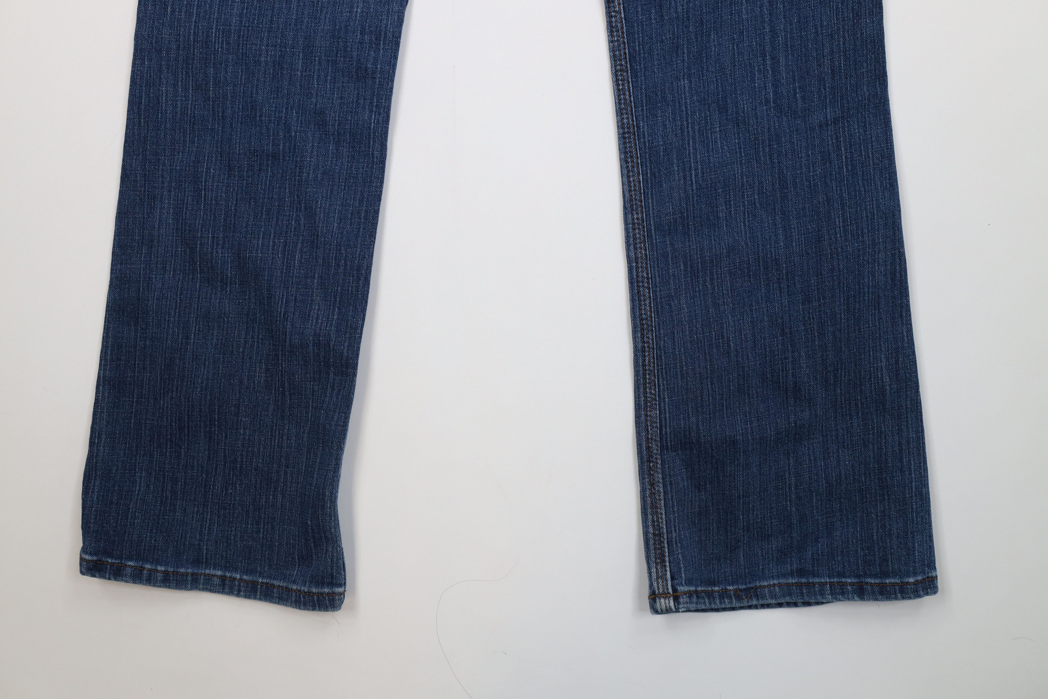 Carhartt Vintage Y2K Carhartt Spell Out Rhinestone Flared Denim Jeans Size 31" - 13 Thumbnail