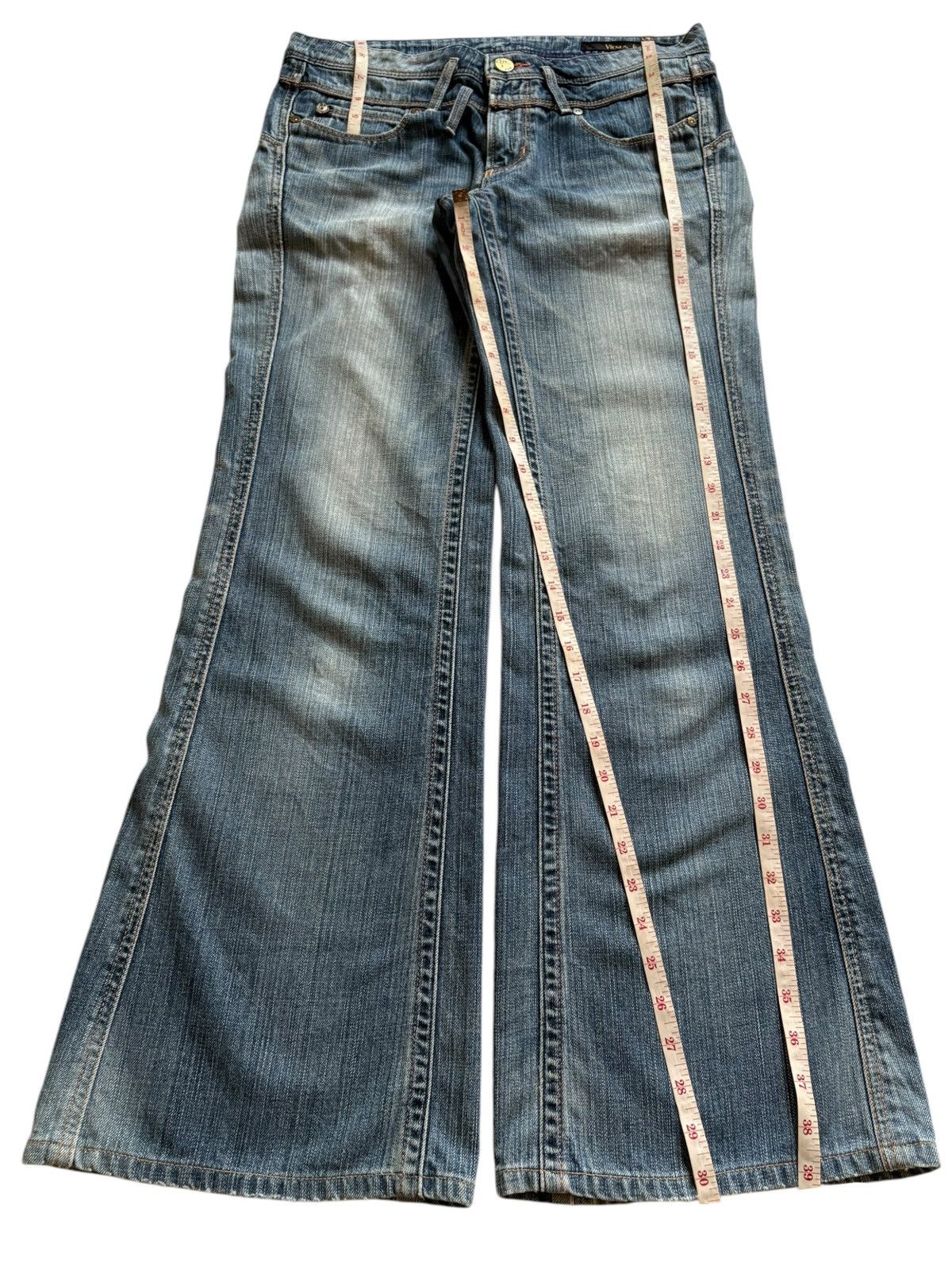 Japanese Brand Vintage Japanese Brand Mud Wash Bootcut Flare Jeans Size US 31 - 14 Thumbnail