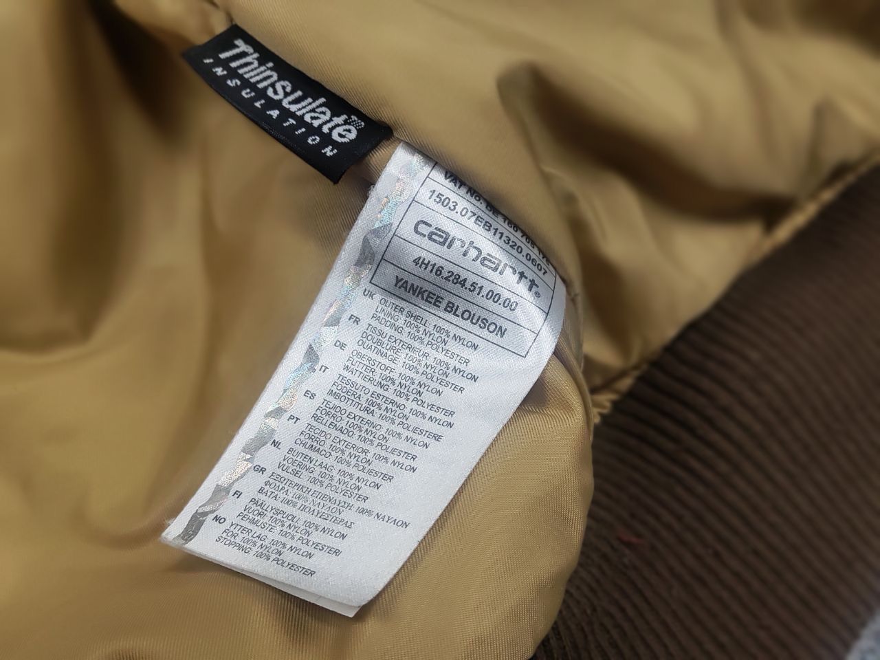 Carhartt Rare Vintage Carhartt Yankee Blouson Bomber Jacket USA Style Size US S / EU 44-46 / 1 - 15 Thumbnail