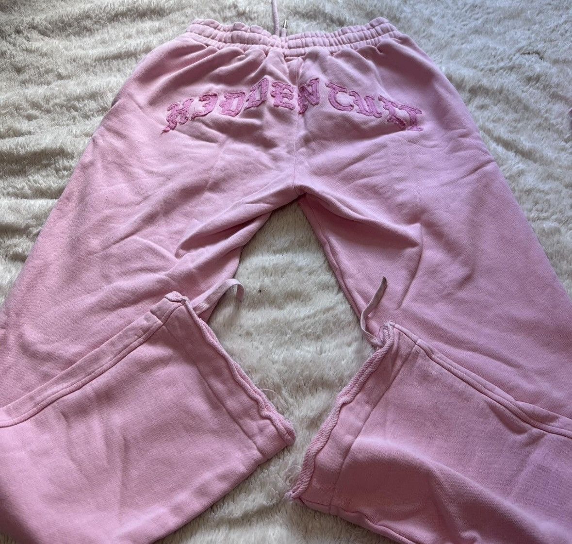 Hidden Cult Hidden Cult Pink distressed sweatsuit Size L / US 10 / IT 46 - 4 Thumbnail