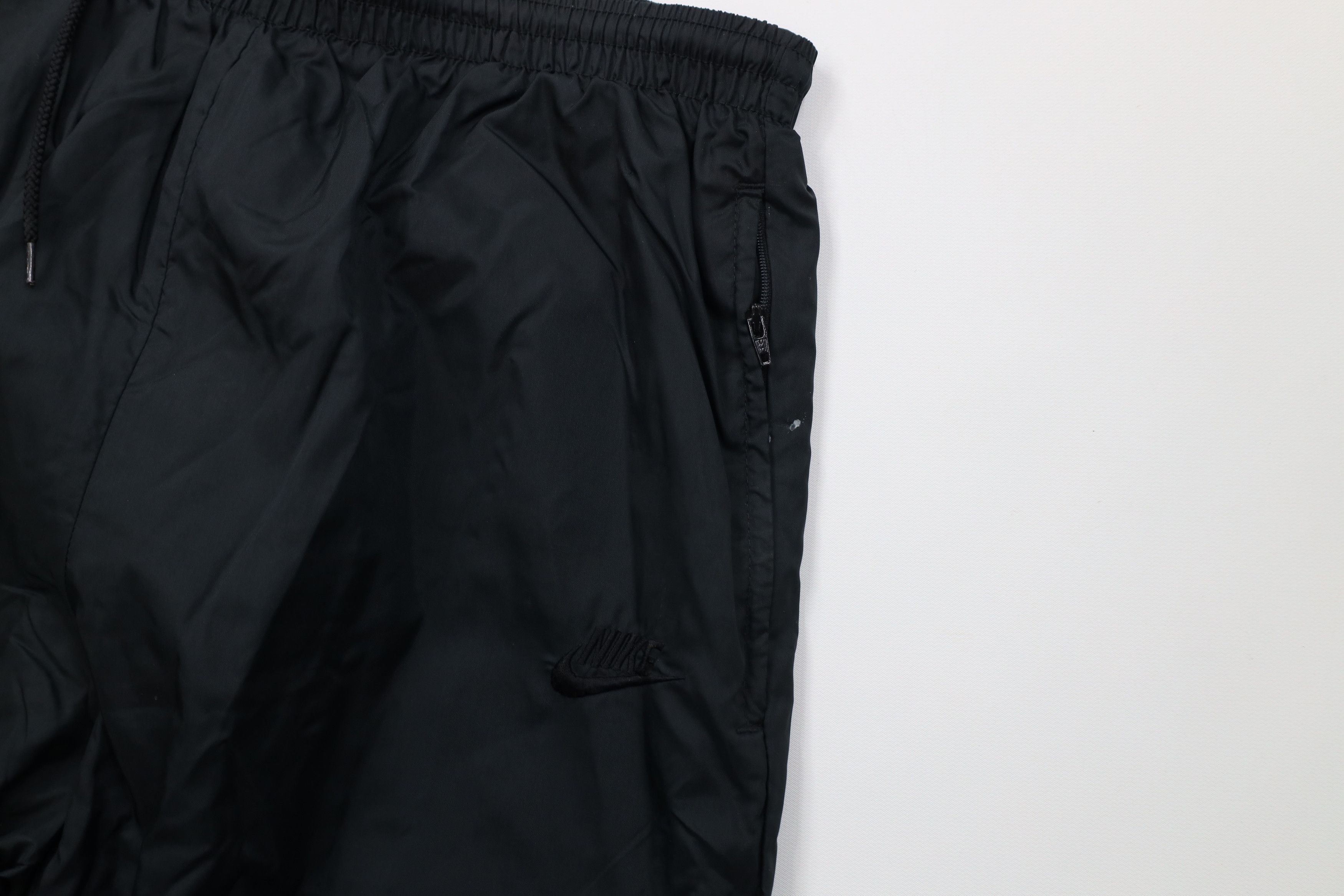 Nike Vintage 80s 90s Nike Swoosh Lined Windbreaker Joggers Pants Size US 36 / EU 52 - 8 Thumbnail