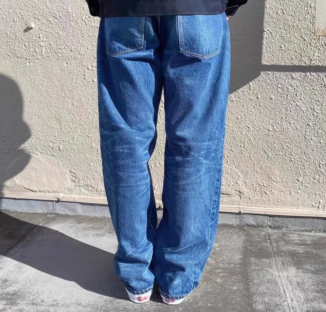 Kaptain Sunshine KAPTAIN SUNSHINE 25ss STRAIGHT DENIM w32 Natural Wash Size US 32 / EU 48 - 3 Thumbnail