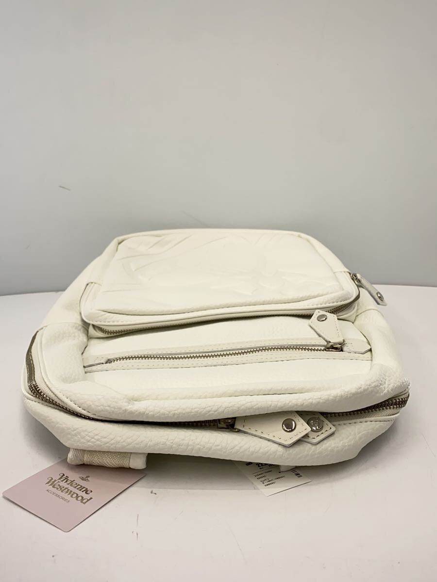 Vivienne Westwood Embossed Orb Leather Backpack Size ONE SIZE - 4 Thumbnail