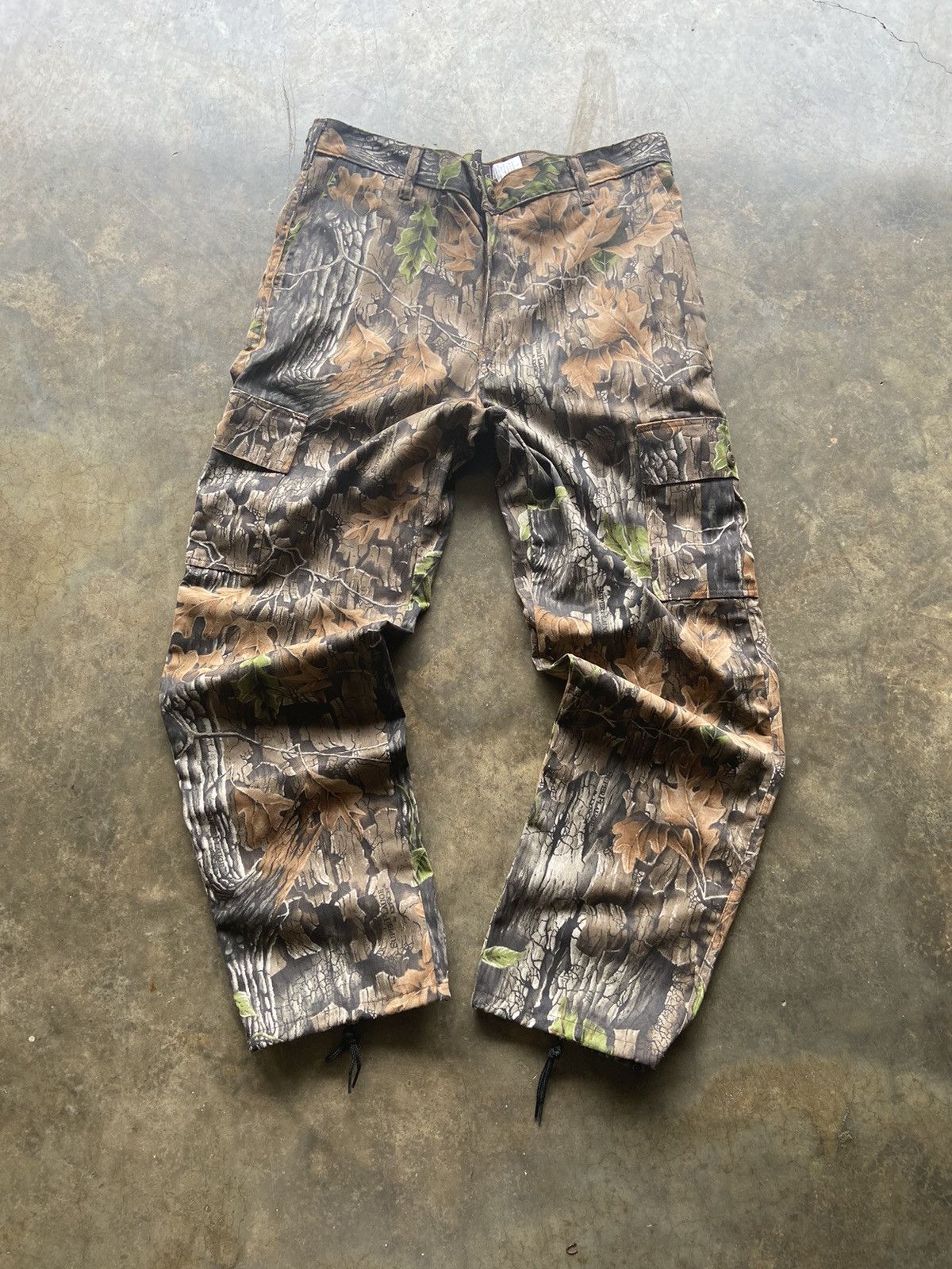 パンツ 00s realtree wide cargo pants y2k teck S 00s realtree wide cargo pants y2k teck S（Vintage Cargo