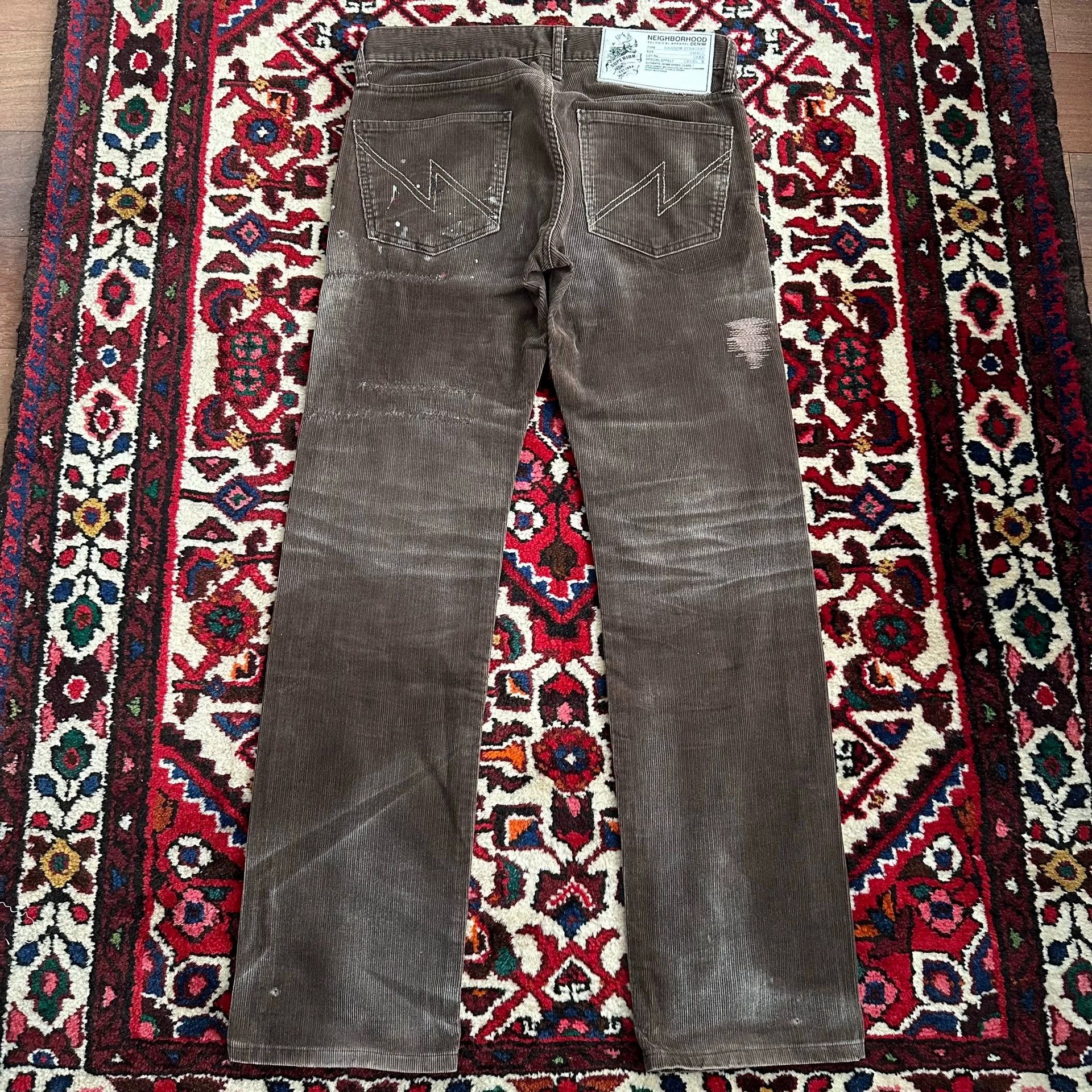 Neighborhood neighborhood 08ex corduroy narrow jeans S 9.9 New Size US 28 / EU 44 - 2 Thumbnail
