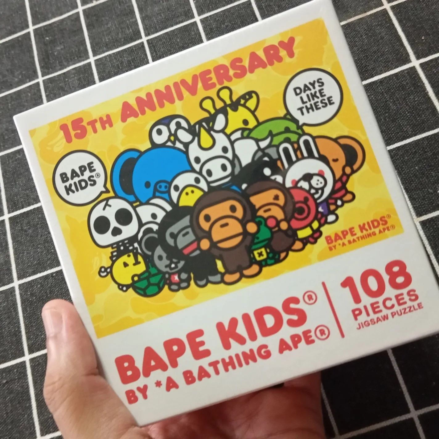 Bape 15th Anniversary Bathing Ape Bape Kids 🦍 Jigsaw Puzzle Size ONE SIZE - 1 Thumbnail