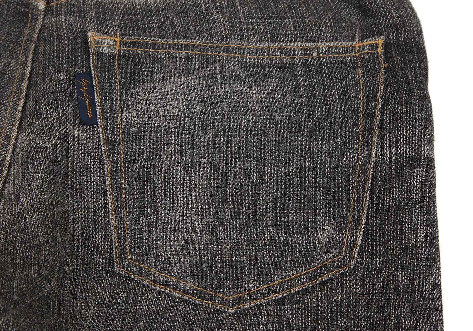 Yohji Yamamoto Yohji Yamamoto Coarse Weave Linen Jeans Pants Size US 32 / EU 48 - 13 Thumbnail