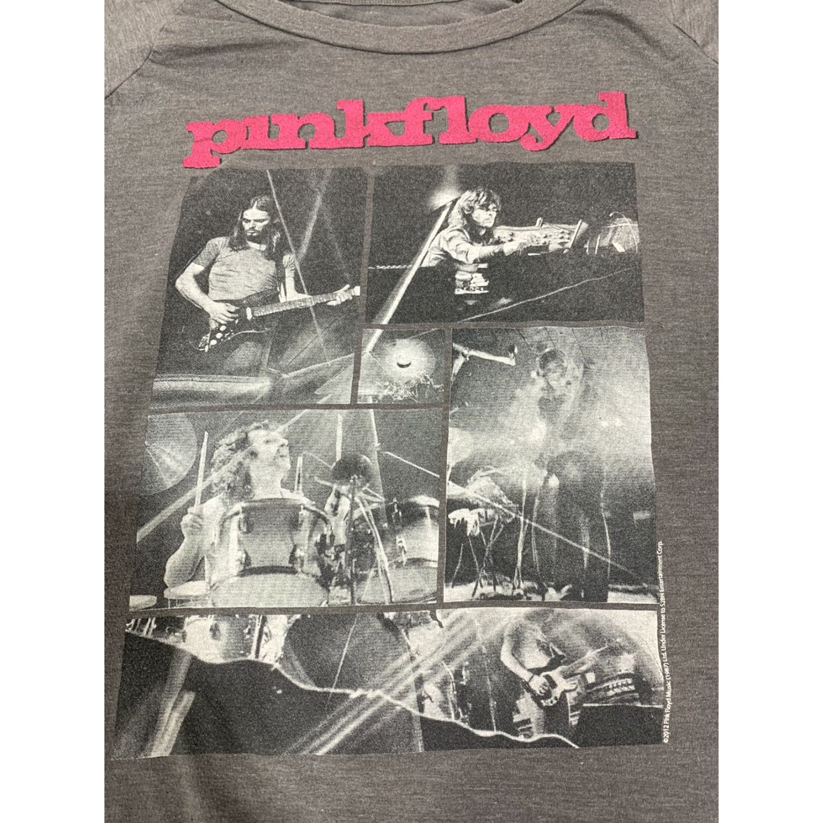Junk Food Pink Floyd Band Graphic Sweatshirt Womens 2XL Raglan Crew Neck Cotton Blend Pullover Sweater Gray Size XXL / US 16-18 / IT 52-54 - 2 Thumbnail