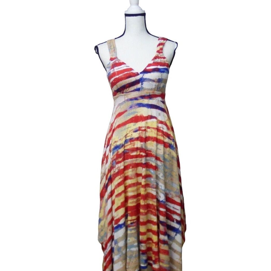 Other American Rag Junior’s Handkerchief-Hem, Red- multi, XS Size XS / US 0-2 / IT 36-38 - 4 Thumbnail