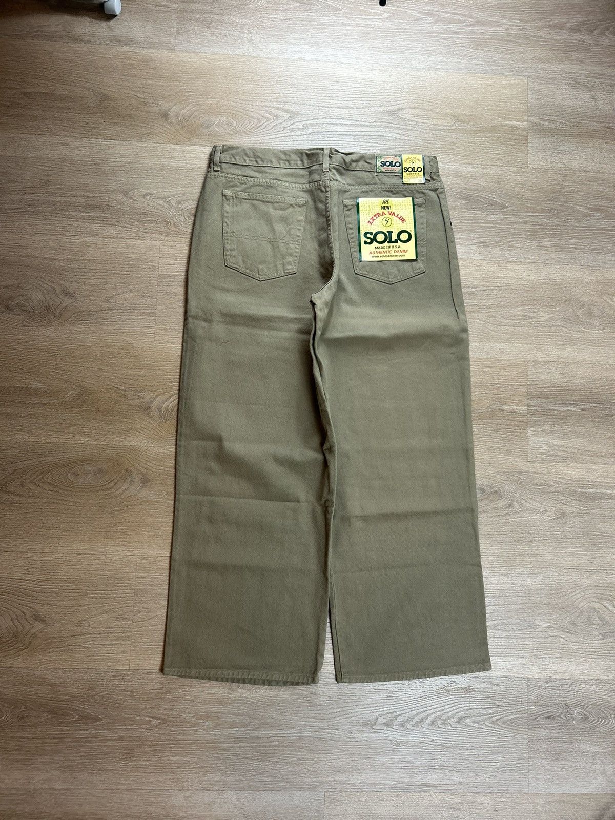JNCO × Vintage Vintage Solo Wide Leg Baggy Pants Size US 38 / EU 54 - 3 Thumbnail