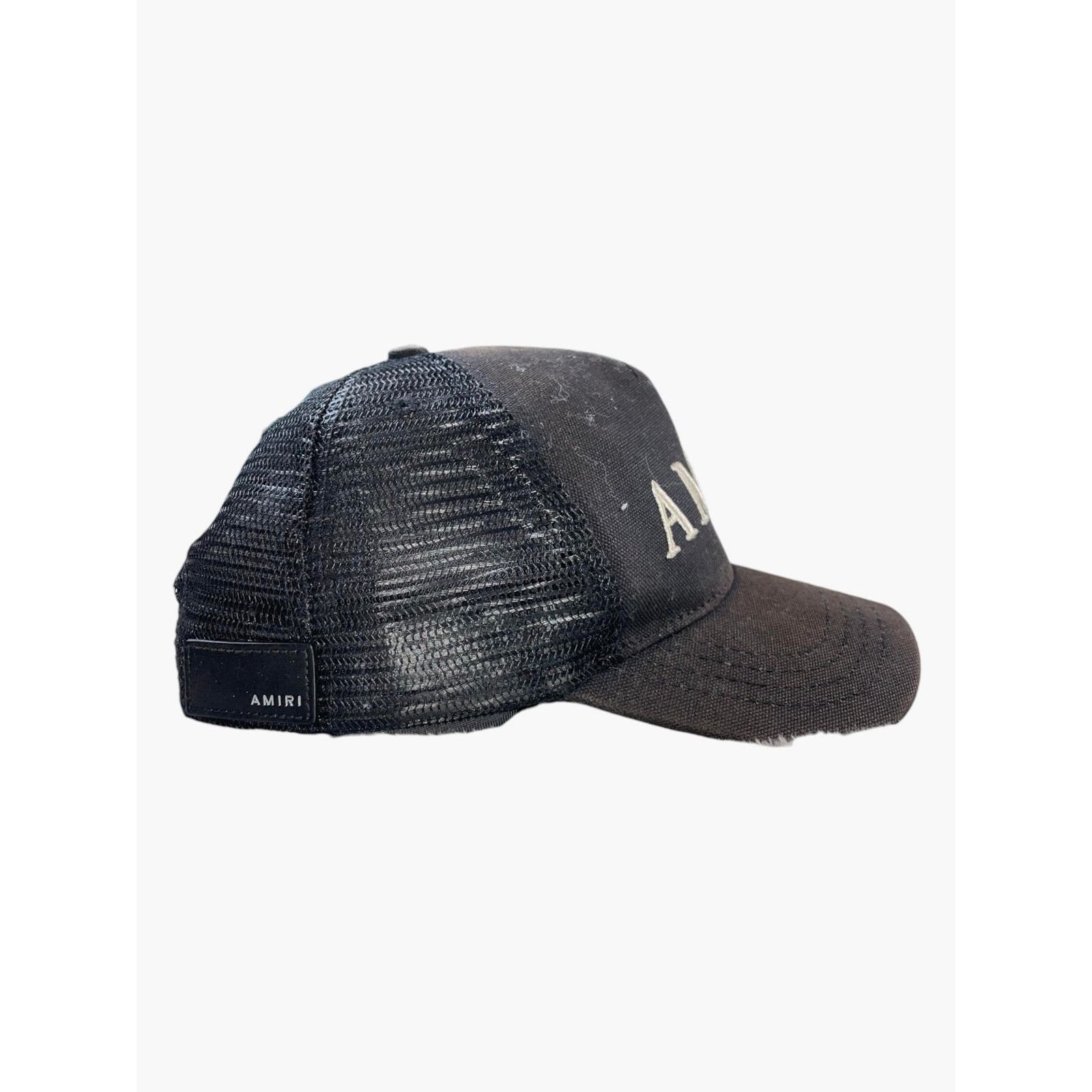 Amiri Amiri Core Logo Black Trucker Hat Size ONE SIZE - 3 Thumbnail