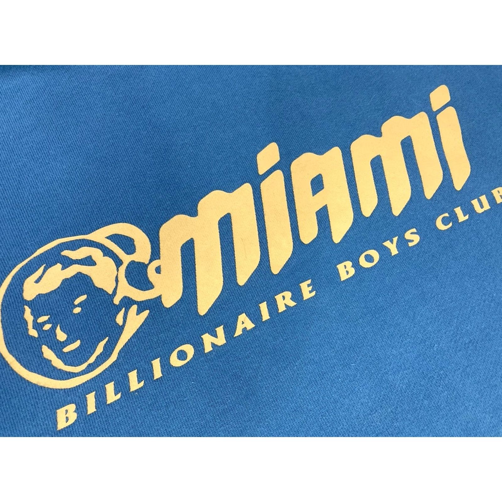 Billionaire Boys Club VINTAGE Billionaire Boys Club Miami Exclusive Pullover Hoodie Men Medium Blue Hoodie Colourful Graphic Print Pockets Logos 90s Theme Size US M / EU 48-50 / 2 - 2 Thumbnail