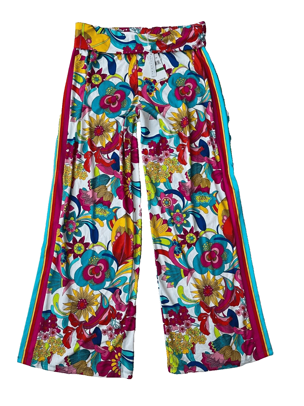 Trina Turk Trina Turk Fontaine Swim Cover Up Pant Floral ( L ) Size 36" / US 14 / IT 50 - 5 Thumbnail