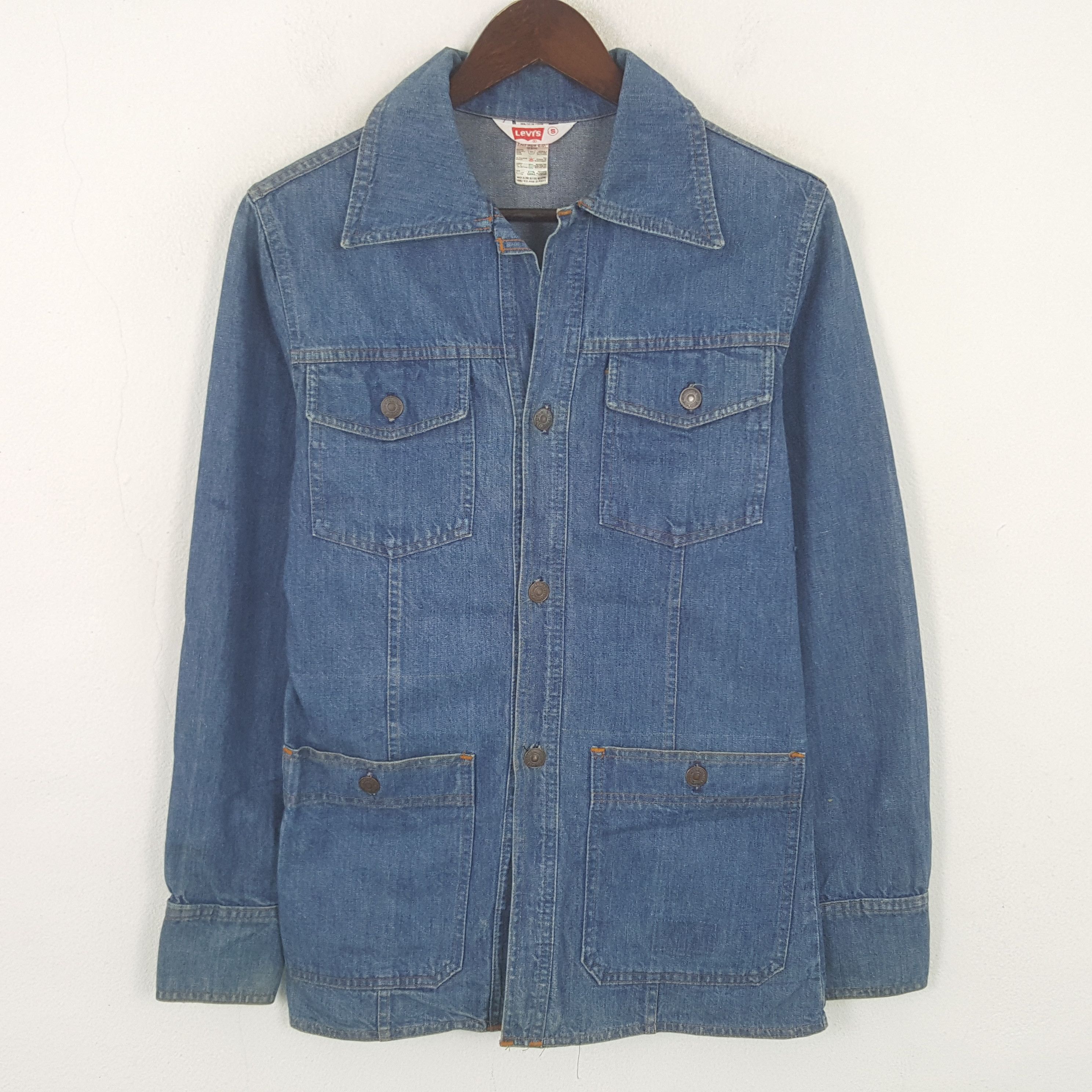 Levi's Vintage Clothing Vintage Levi's USA Denim Button Up Shirt Size US S / EU 44-46 / 1 - 1 Thumbnail