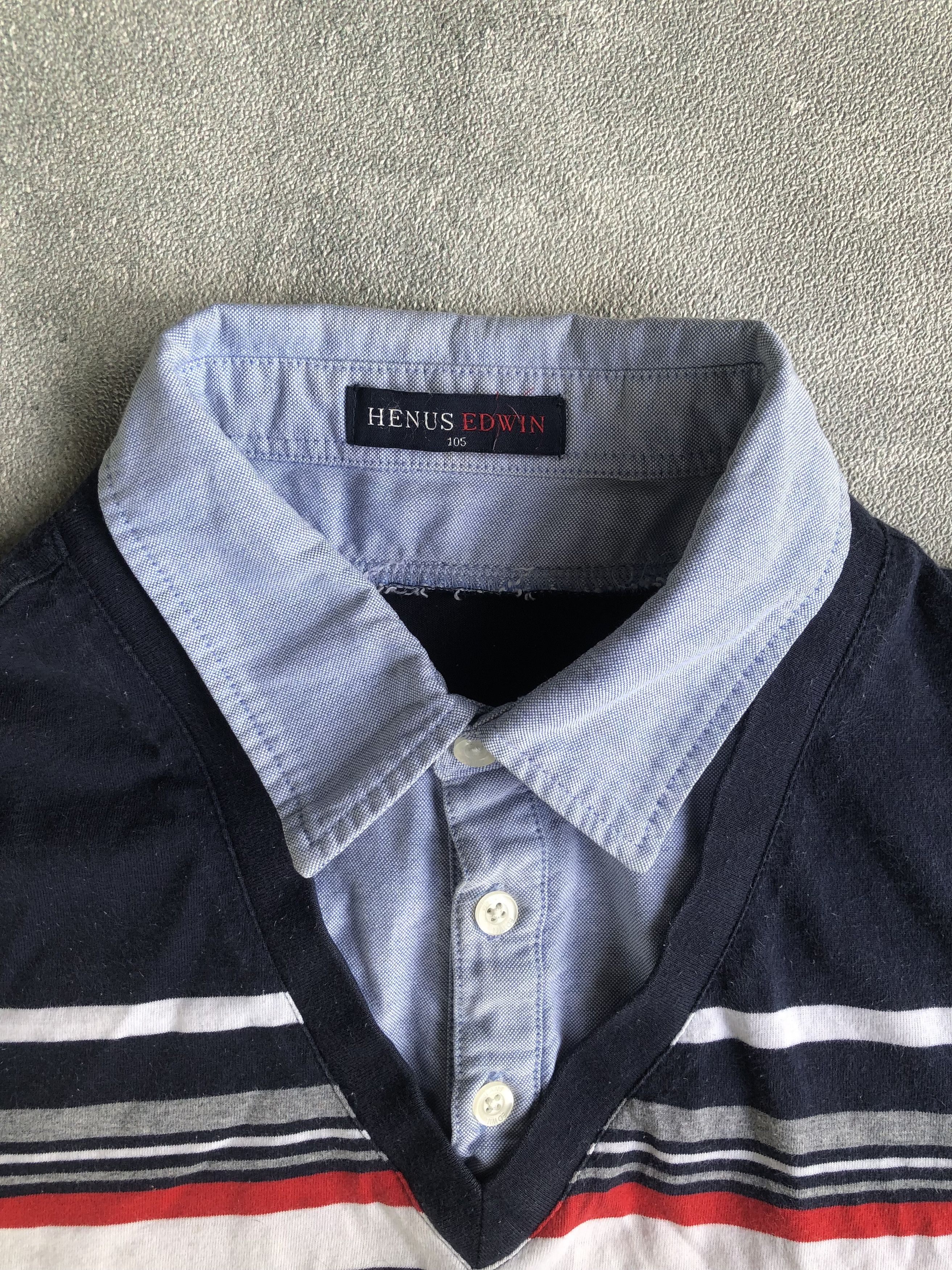 Japanese Brand Double Layer Henus Edwin Stripe Size US M / EU 48-50 / 2 - 2 Thumbnail