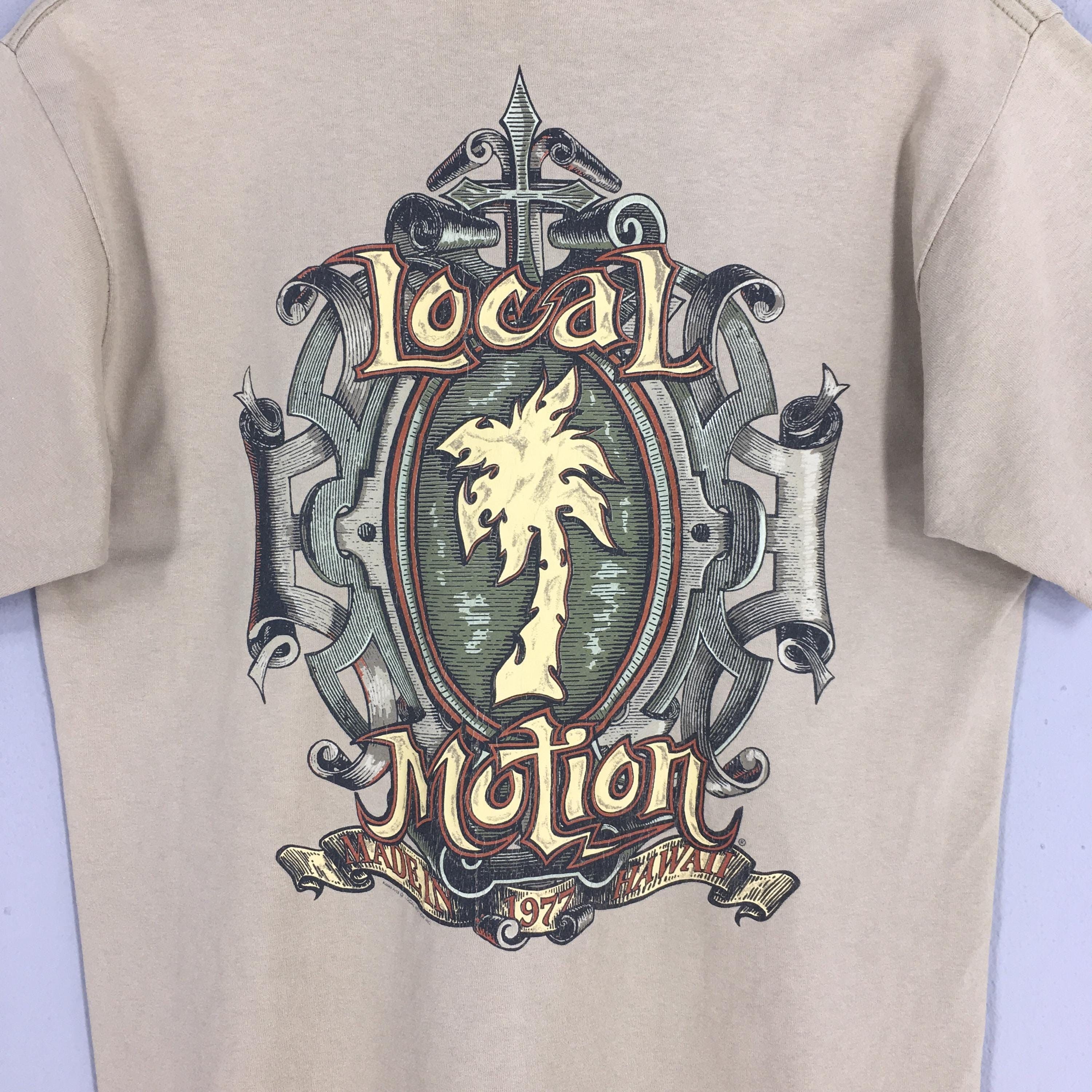 Other Vintage 90s Local Motion Hawaii Surf Brown T shirt Medium Size US M / EU 48-50 / 2 - 2 Thumbnail
