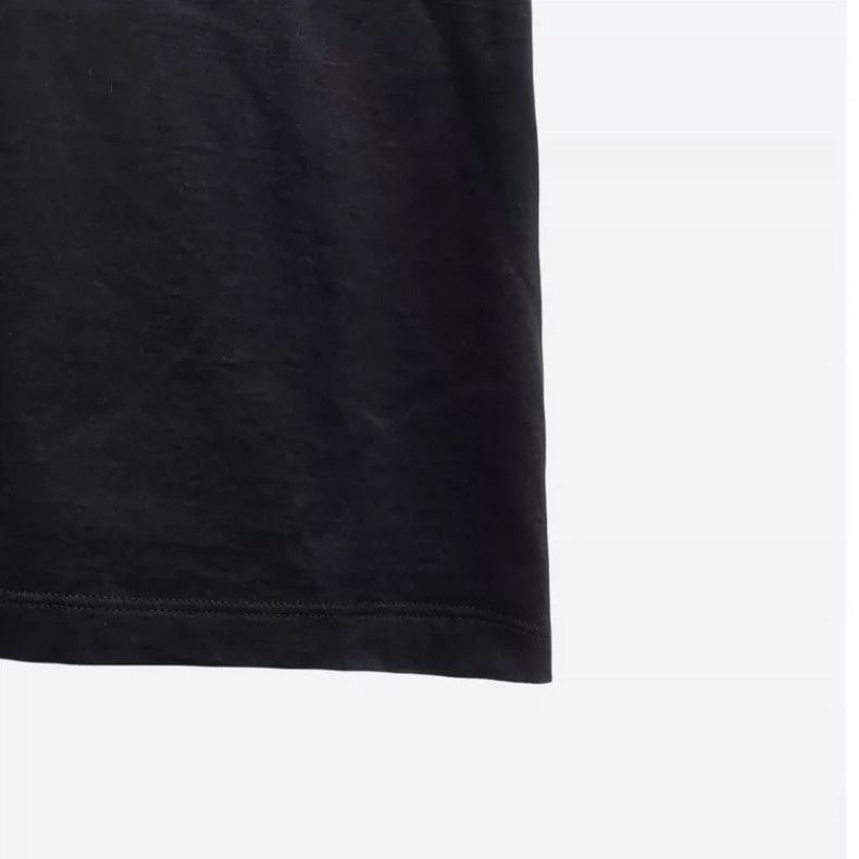 Prada Black Logo Round Neck Short Sleeve TShirt -2505 Size US M / EU 48-50 / 2 - 4 Thumbnail