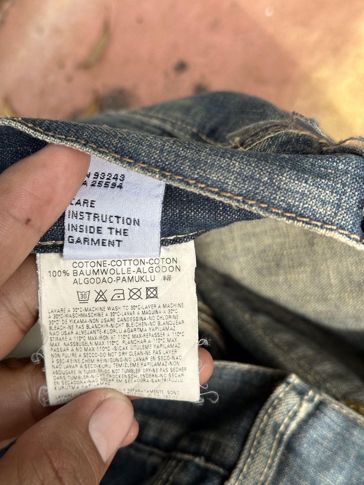 Japanese Brand Diesel Bootcut 💥 BootCut Bluewash Buckleback 💥❗️ Size US 28 / EU 44 - 9 Thumbnail