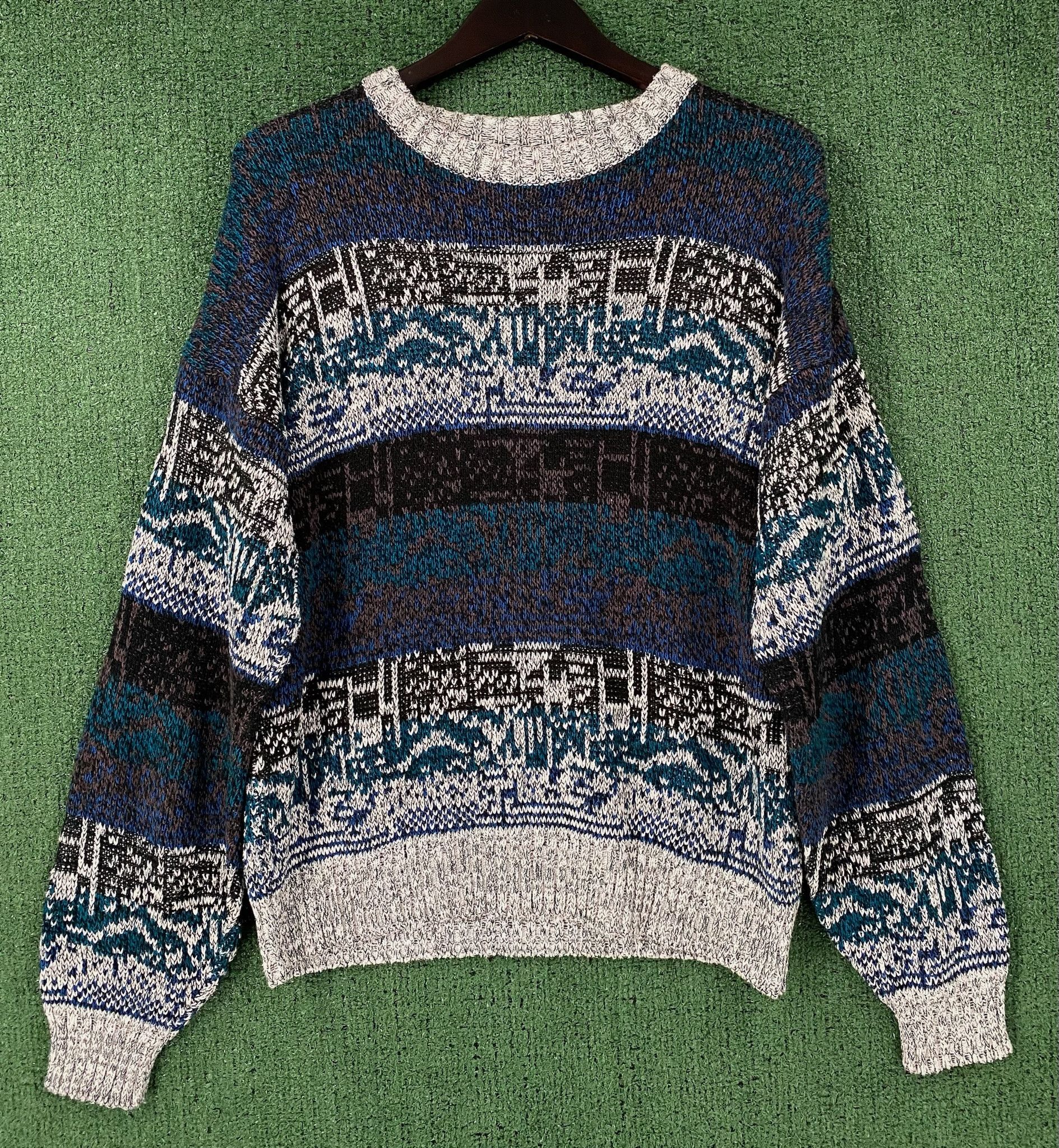 Method 90’s Method Colorful Patterned Knit Sweater Men’s Medium Size US M / EU 48-50 / 2 - 1 Thumbnail