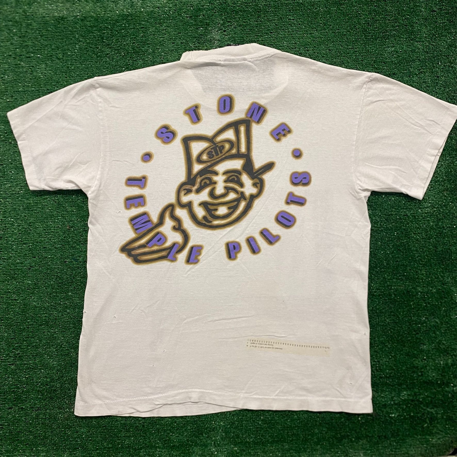 Band Tees Crazy Vintage 90s Stone Temple Pilots Grunge Band T-Shirt Size US L / EU 52-54 / 3 - 6 Thumbnail