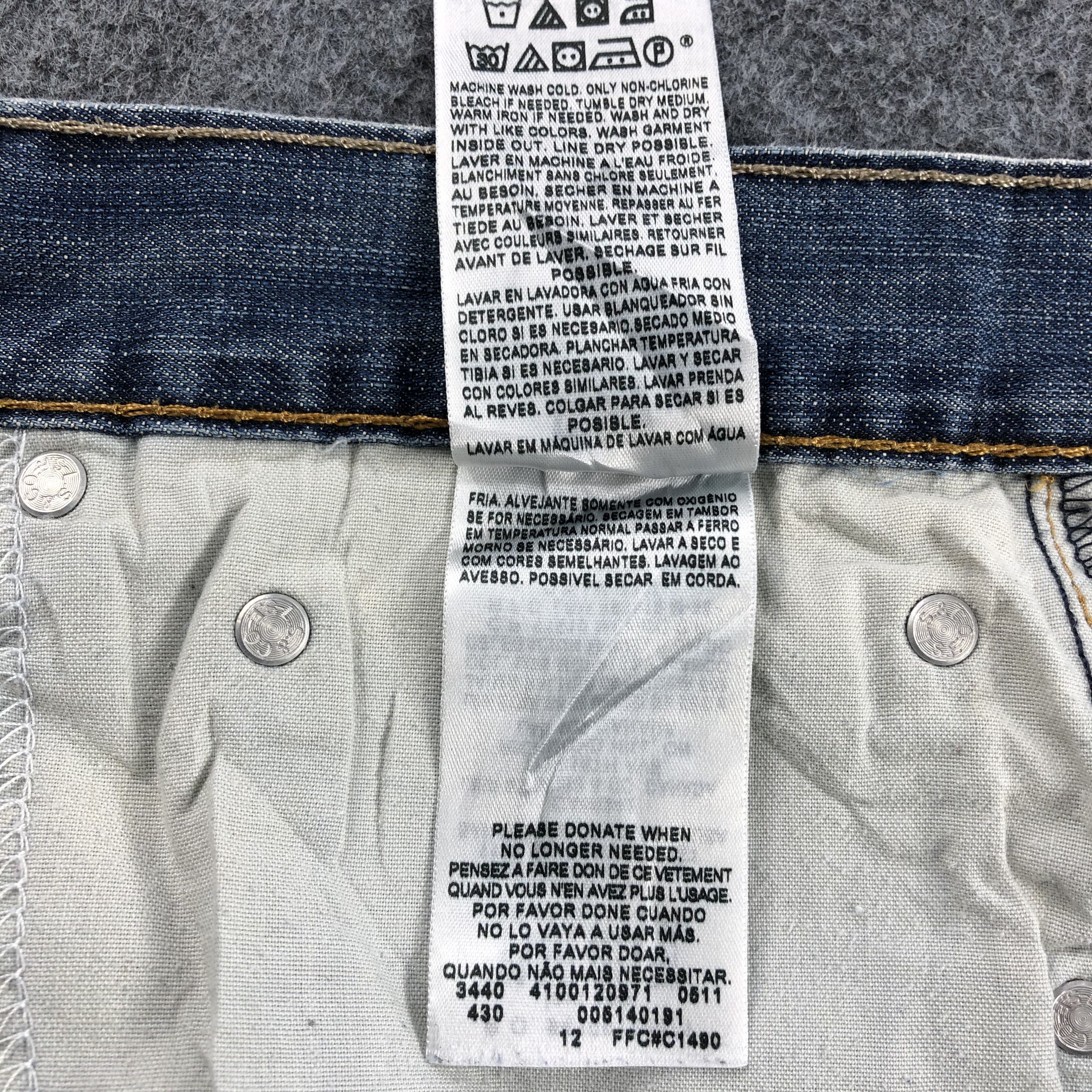 Levi's × Vintage Vintage Levis 514 Jeans-JM1266 Size US 34 / EU 50 - 11 Thumbnail