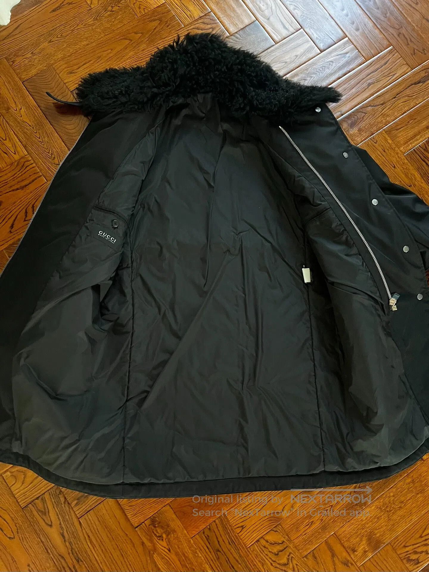 Gucci Gucci Shearling Fur Padded Windproof Coat. Size US S / EU 44-46 / 1 - 4 Thumbnail