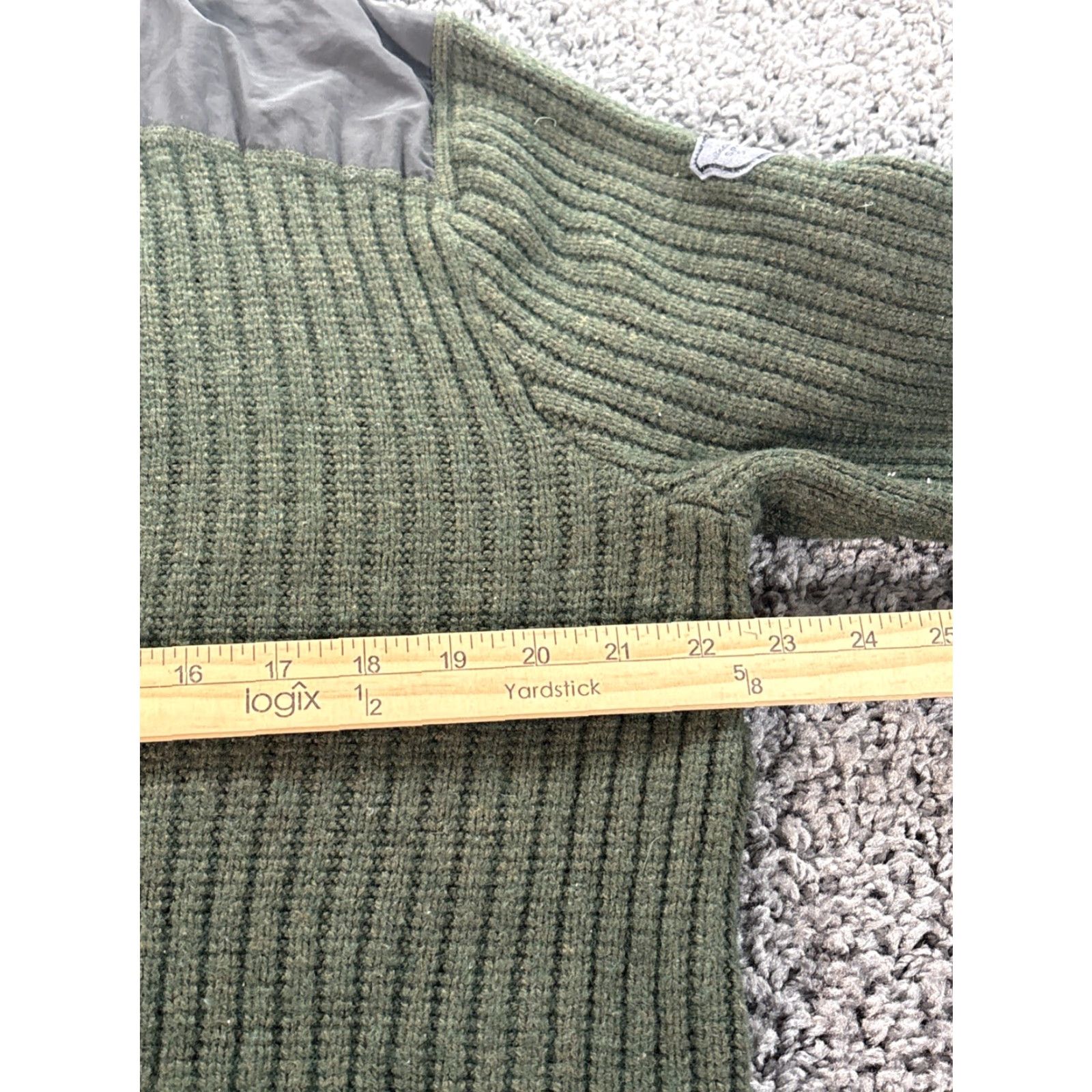 Eddie Bauer Eddie Bauer Sweater Men XL Green Commando Ribbed Knit Hiking Pullover Crew Neck Knit All Seasons Vintage? No (But exclude). Size US XL / EU 56 / 4 - 3 Thumbnail
