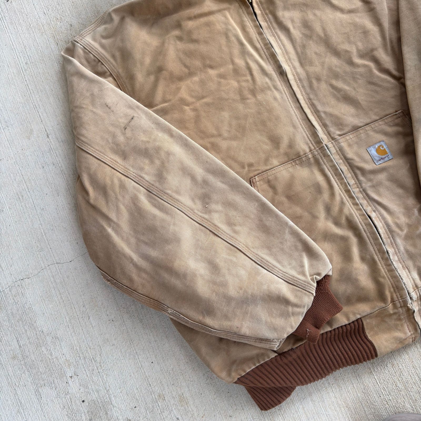 Carhartt × Vintage Carhartt J140 brown hooded work wear jacket Size US XL / EU 56 / 4 - 4 Thumbnail
