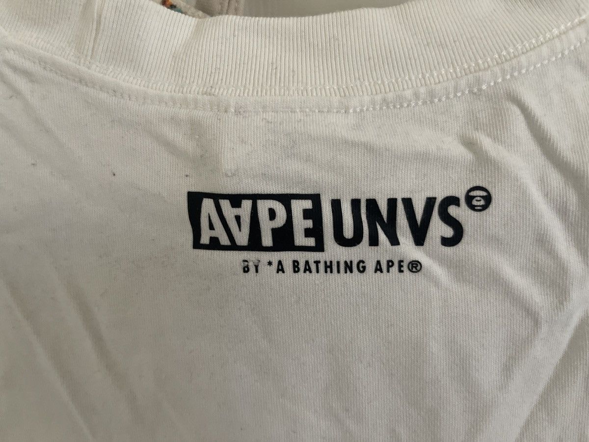 Aape A bathing ape AAPE white layered camo t Size US L / EU 52-54 / 3 - 2 Thumbnail