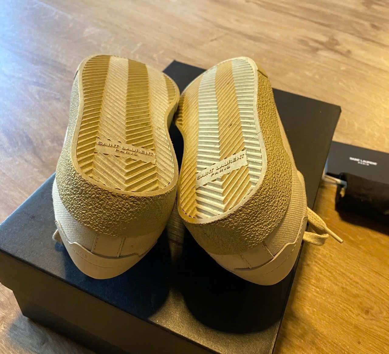 Saint Laurent Paris Saint Laurent Logo sneakers canvas Size US 5 / IT 35 - 5 Thumbnail