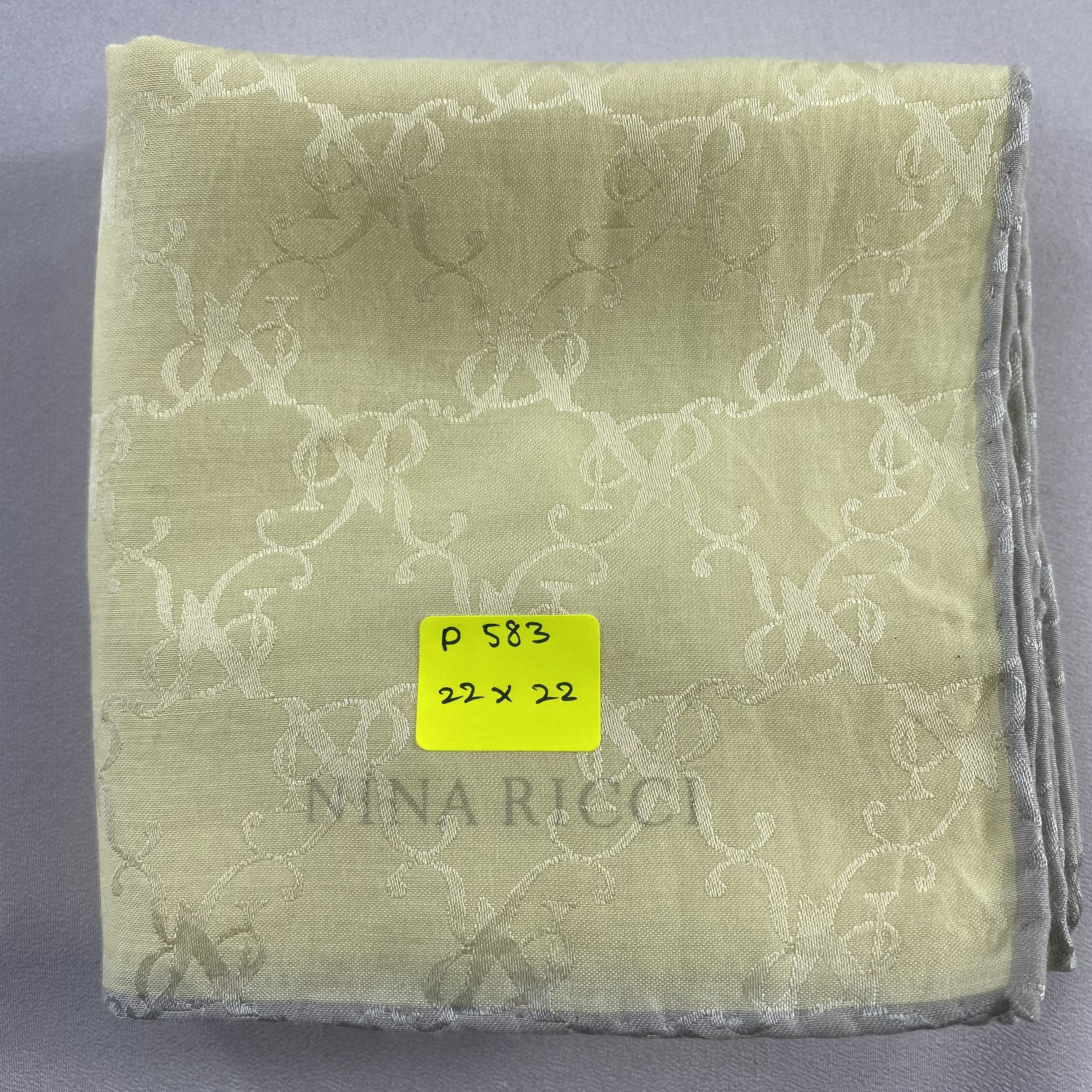 Nina Ricci × Vintage Nina Ricci Handkerchief / Neckerchief / Bandana-P583 Size ONE SIZE - 7 Thumbnail