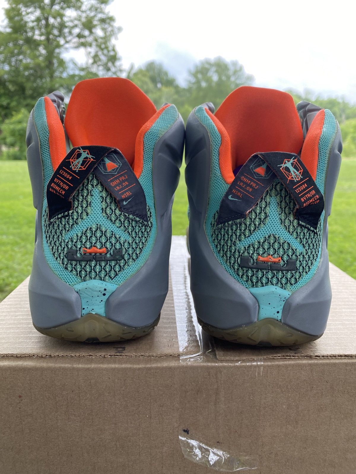 Nike Nike LeBron 12 NSRL 684593301 Size 9.5 Men Size US 9.5 / EU 42-43 - 5 Thumbnail