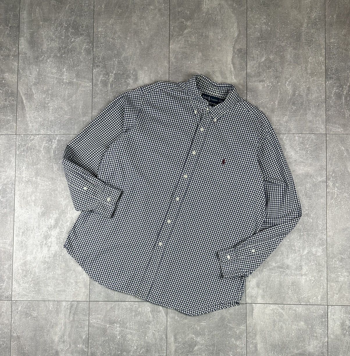 Polo Ralph Lauren Polo Ralph Lauren Checked Shirt Button Up Small Logo Size US XL / EU 56 / 4 - 2 Thumbnail