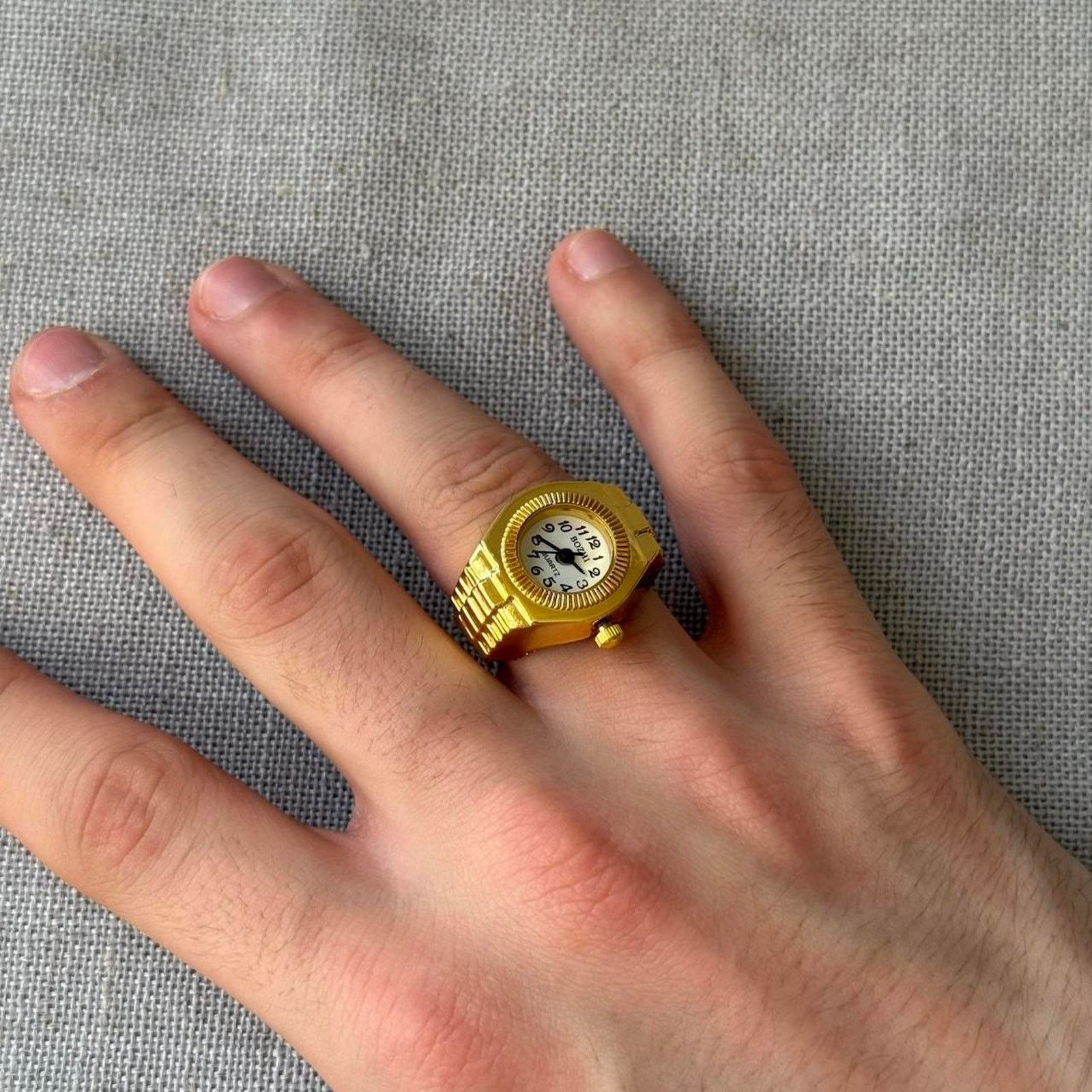Other Unique vintage style gold ring Size ONE SIZE - 2 Thumbnail