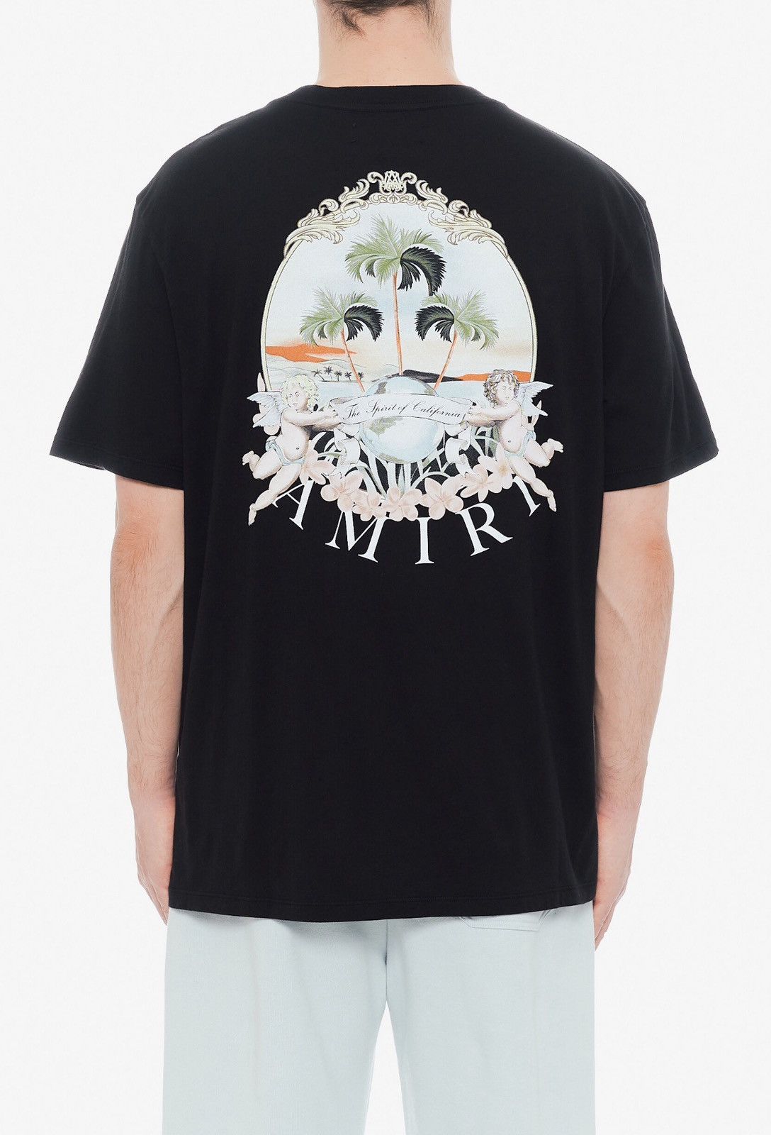 Amiri Last Size!!! Amiri Cherub Logo Print T-Shirt Size US XXL / EU 58 / 5 - 1 Thumbnail