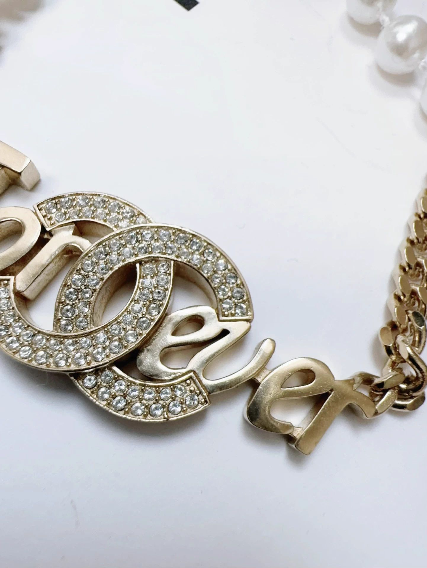 Chanel Chanel 21S Runway Forever Letter Necklace New Size ONE SIZE - 5 Thumbnail