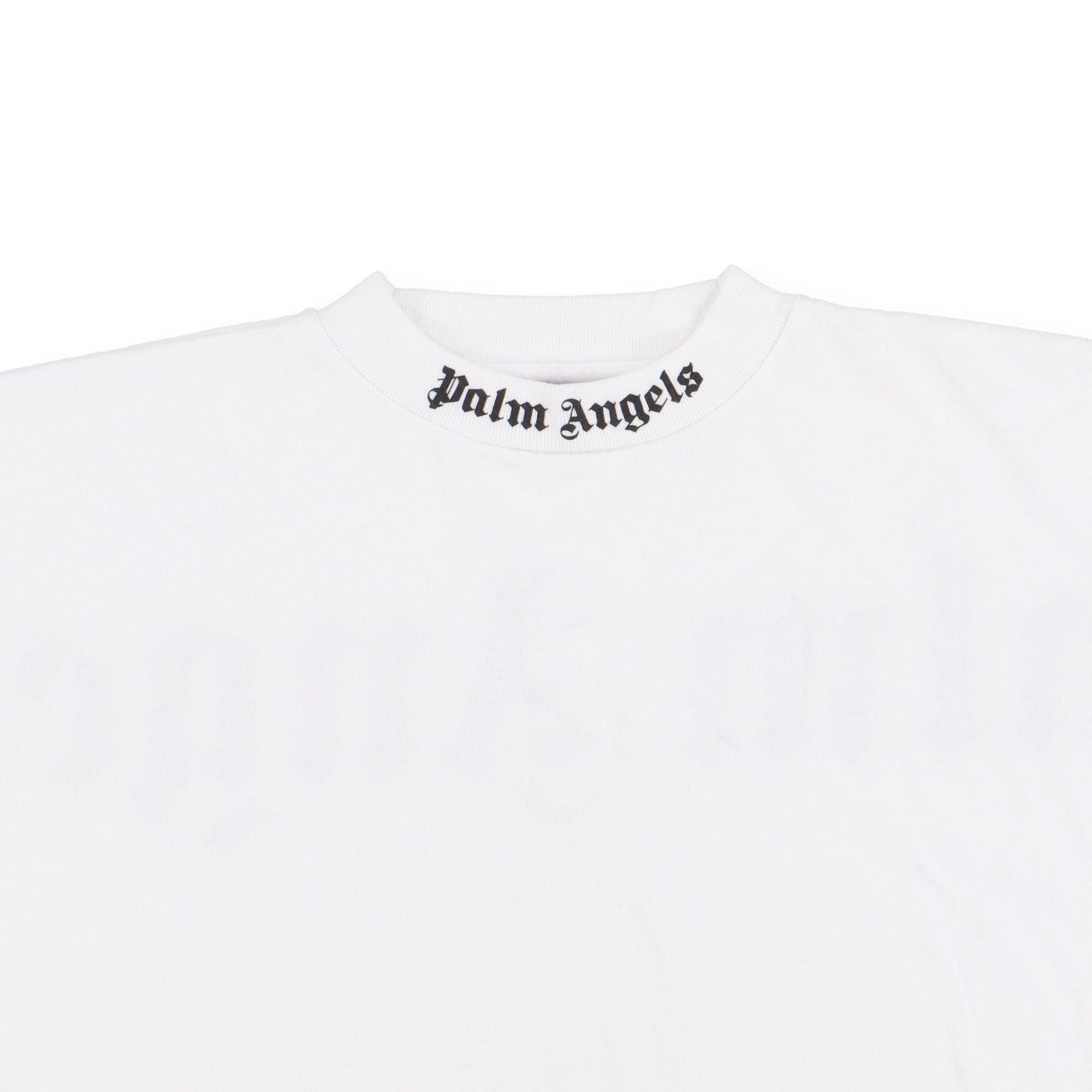 Palm Angels White Classic Back Logo Oversized T-Shirt Size US XXS / EU 40 - 6 Thumbnail