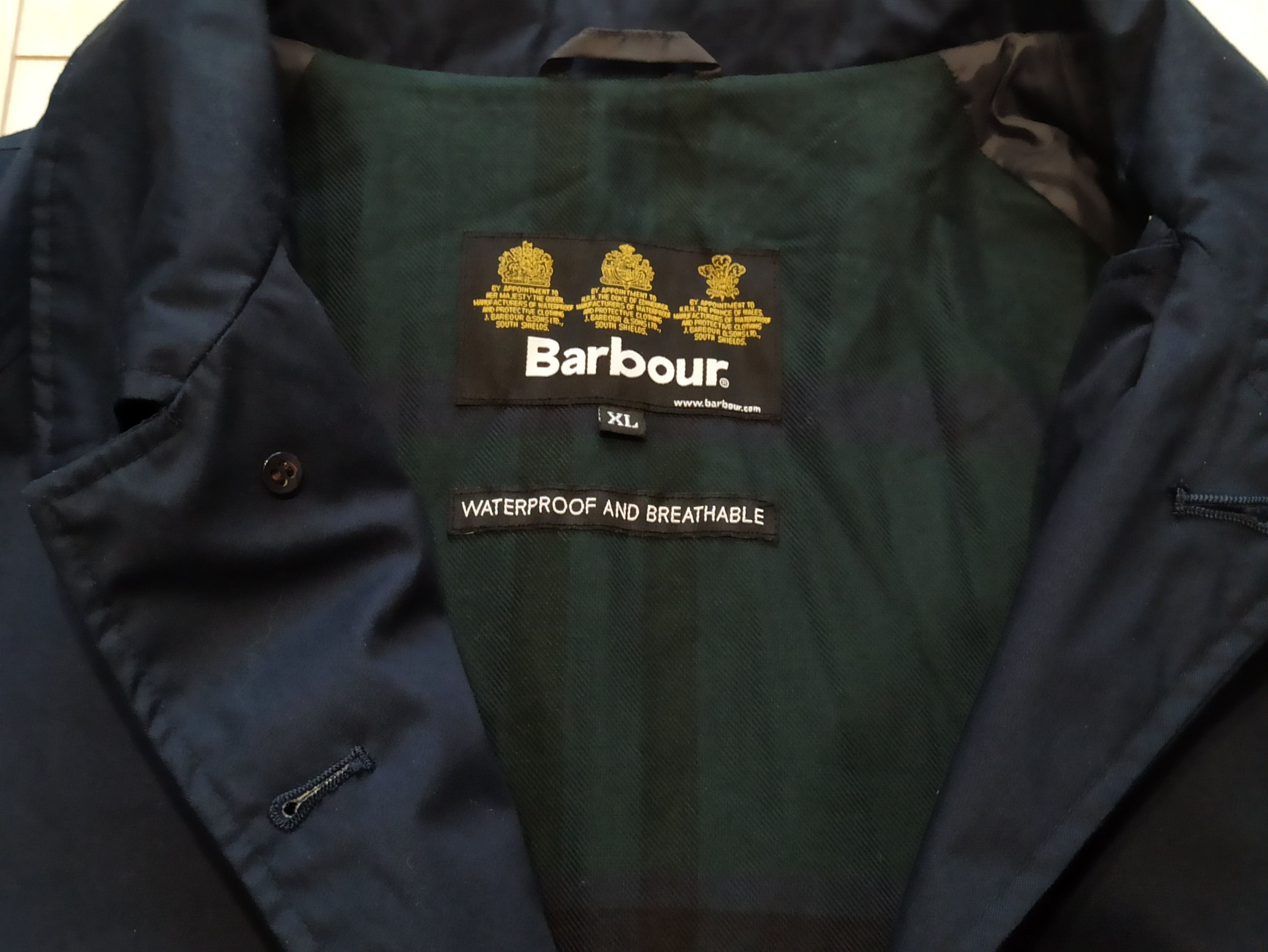 Barbour Barbour Maghill Waterproof Breathable Jacket in Navy Size US XL / EU 56 / 4 - 3 Thumbnail