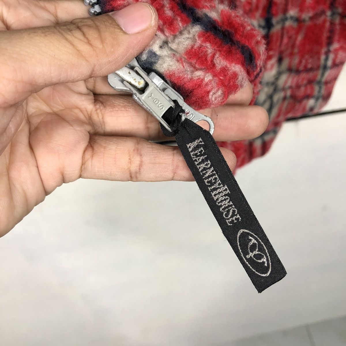 Hysteric Glamour 🔥VINTAGE ZIPPER JACKET FLEECE SHERPA KEARNEY HOUSE TARTAN Size US L / EU 52-54 / 3 - 18 Thumbnail