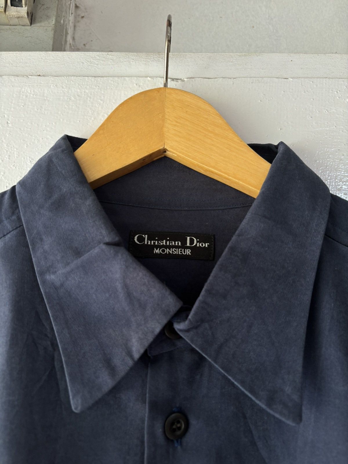 Christian Dior Monsieur Vintage Christian Dior Monsieur Shirts Size US XL / EU 56 / 4 - 3 Thumbnail
