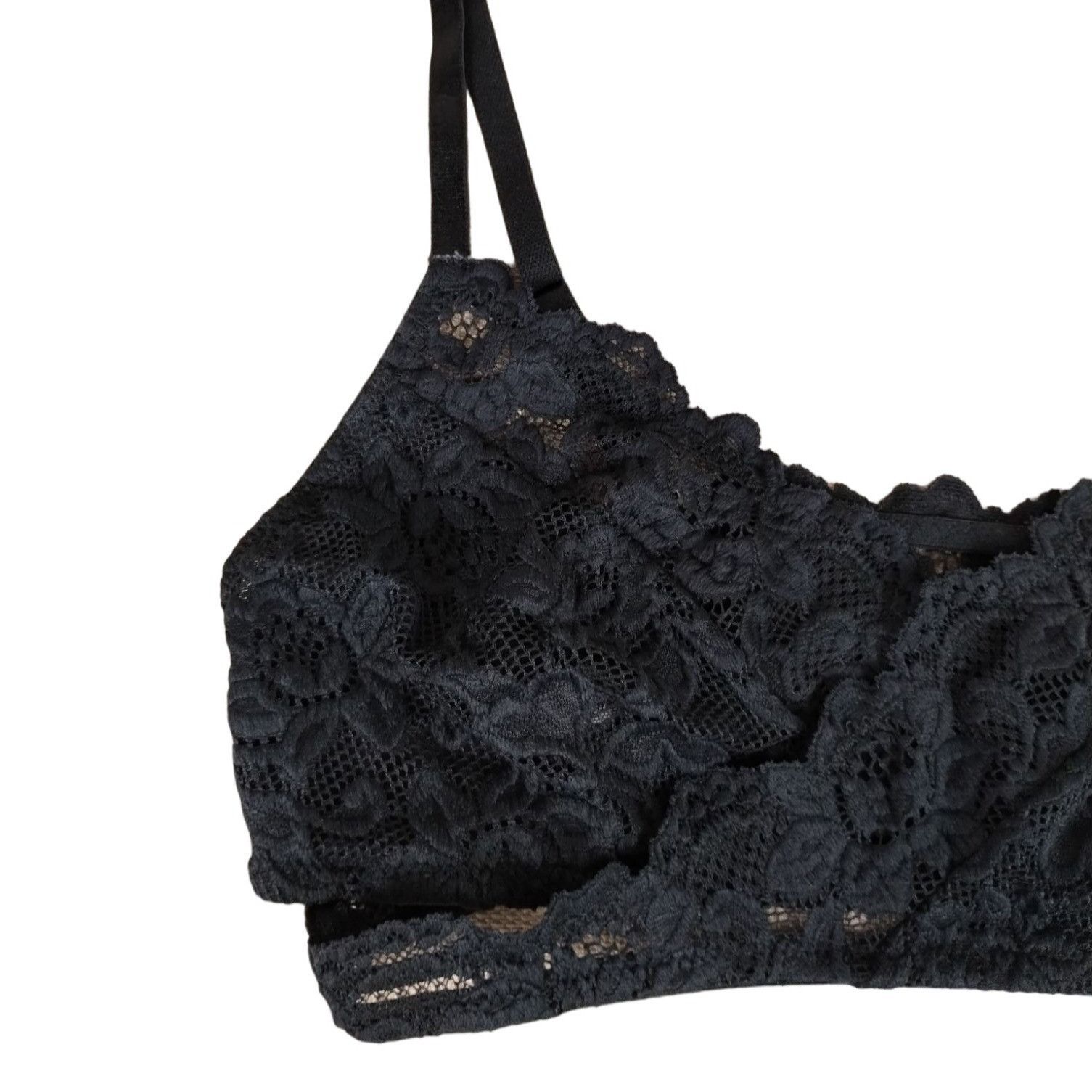 Other Adore Me Womens Small Black Lace Blythe Bralette Size S / US 4 / IT 40 - 2 Thumbnail