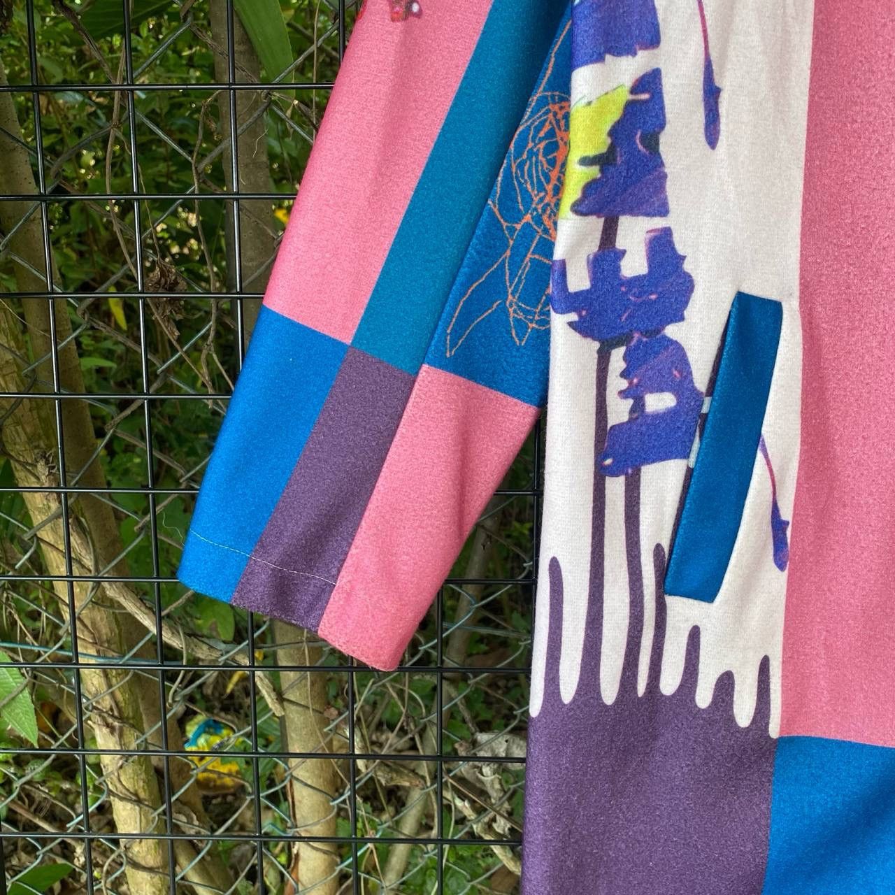 Japanese Fashion Printed Long Jacket