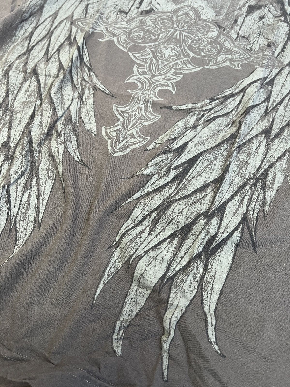 Affliction Vintage Graphic Print afflicition T Shirt Streetwear Y2K Size US L / EU 52-54 / 3 - 4 Thumbnail