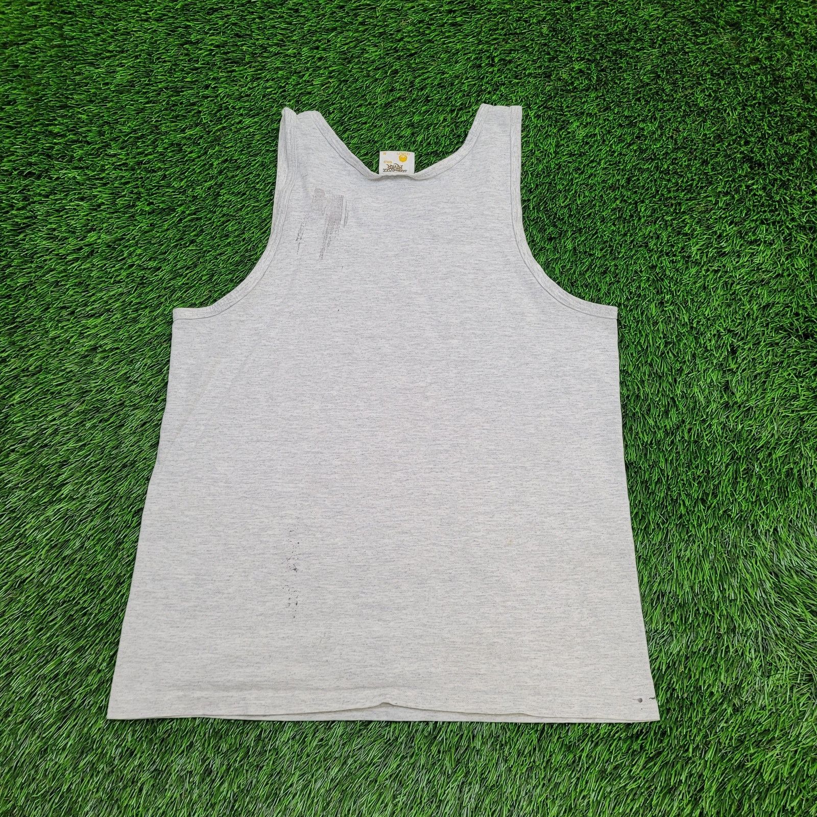 Vintage Vintage Virginia-Beach Polo Club Tank-Top Medium 19x26 Gray Size US M / EU 48-50 / 2 - 2 Thumbnail