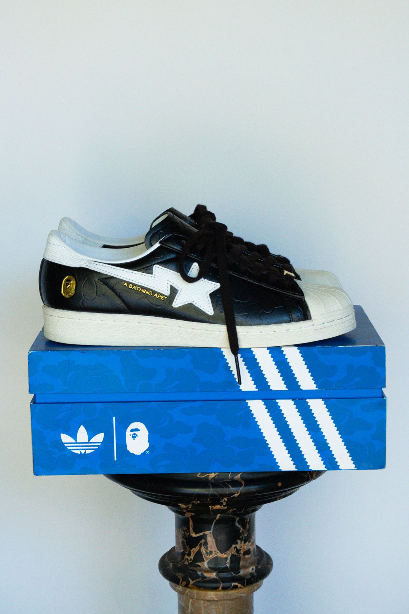 Adidas × Bape Adidas Superstar atmos x BAPE "25th Anniversary" Size US 9 / EU 42 - 2 Thumbnail