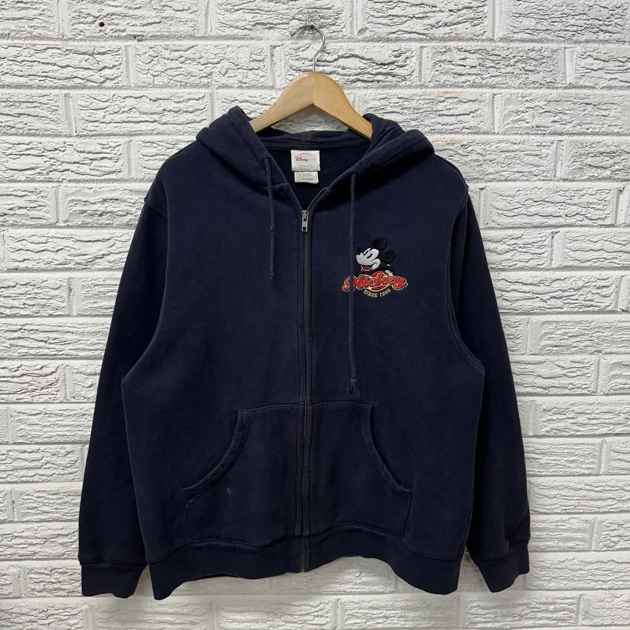Mickey Mouse × Vintage Vintage Mickey Mouse Disney Zip Up Sweatshirt Small Size US S / EU 44-46 / 1 - 1 Thumbnail