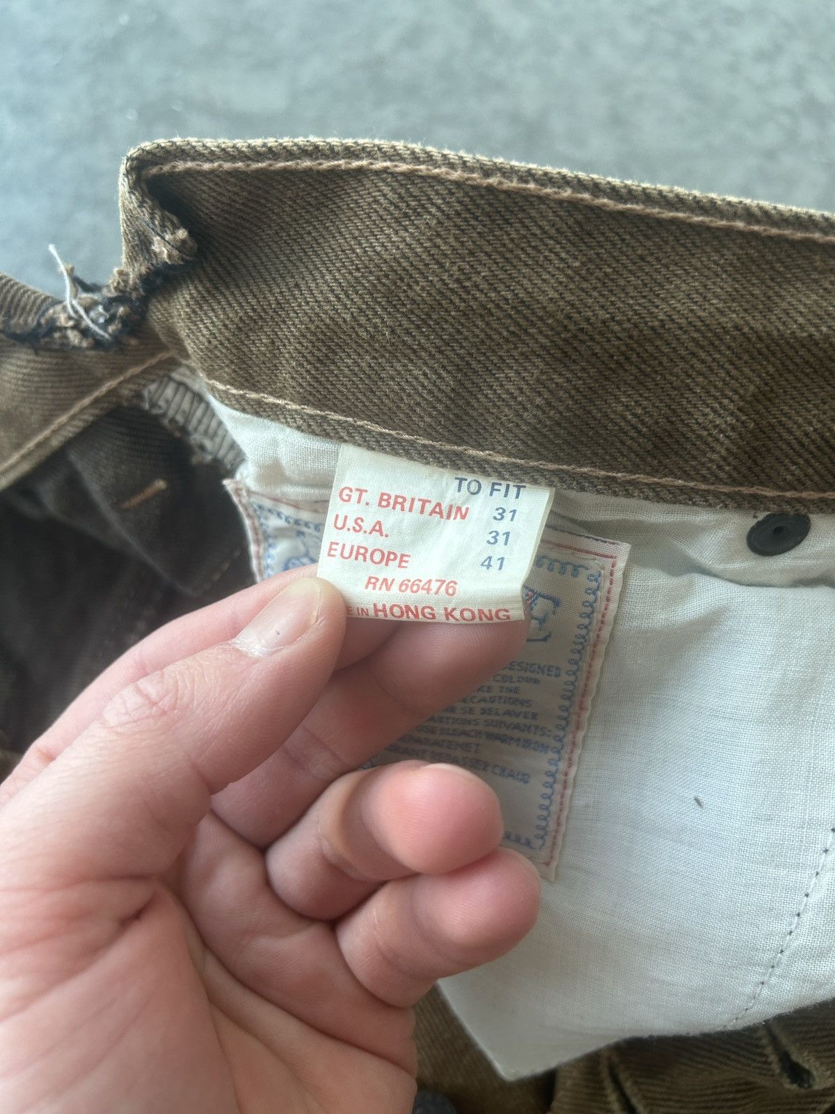 Pepe Jeans × Vintage Vintage 90s Pepe Brown Denim Jeans 30x33 Size US 30 / EU 46 - 9 Thumbnail